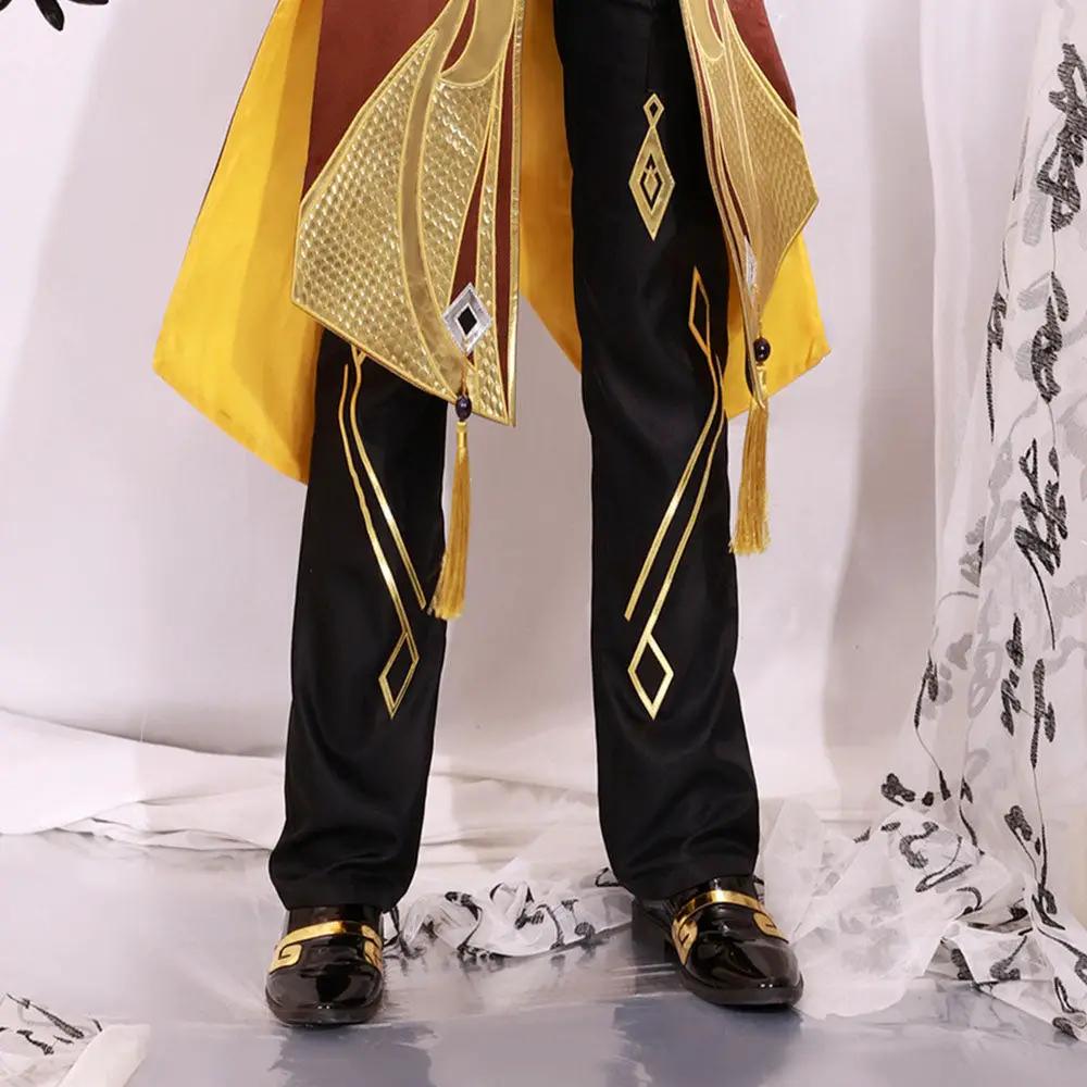 Genshin Impact Morax Zhongli high matching version Zhongli cos clothes matching shoes by eprolo