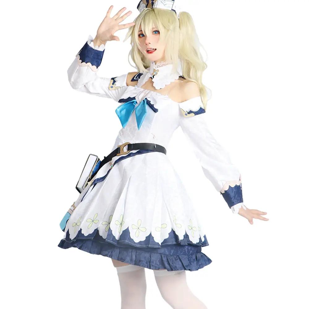 Genshin Impact cosplay animation clothing anime game Luoli girl Mond Barbara cos suit by eprolo