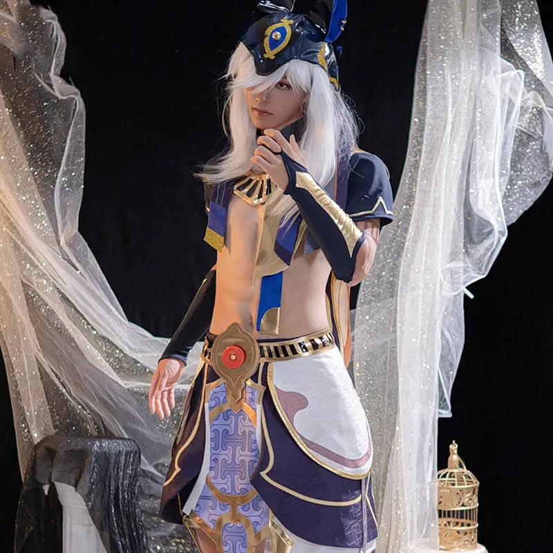 Genshin Impact Sanuo Cos Clothes High Wind Discipline Officer Su Micantis Complete Game Cosplay Clothes Male by eprolo