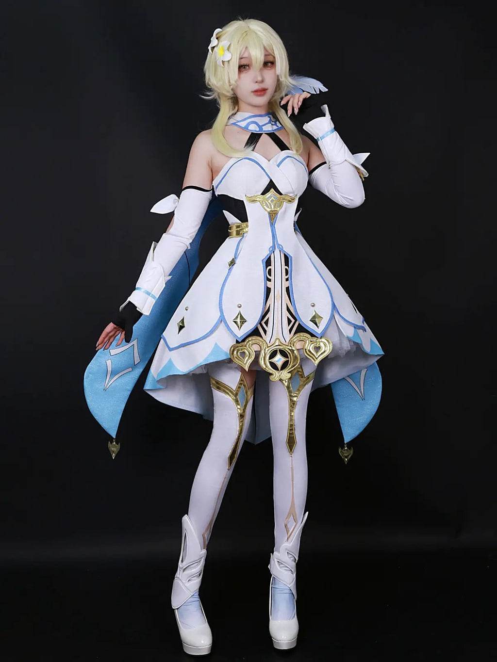 Traveler Ying cos clothes Genshin Impact shoes by eprolo