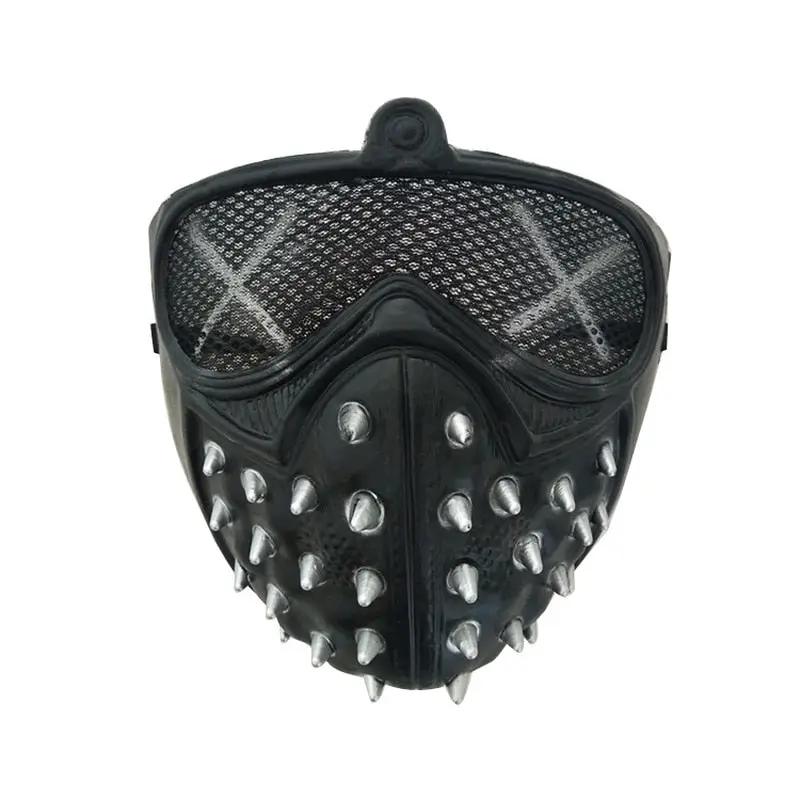 Halloween Devil COS Anime Stage Mask Ghost Steps Street Rivet Death Masks Watch Dogs Cosplay Stage Party Face Masks Accessories by eprolo