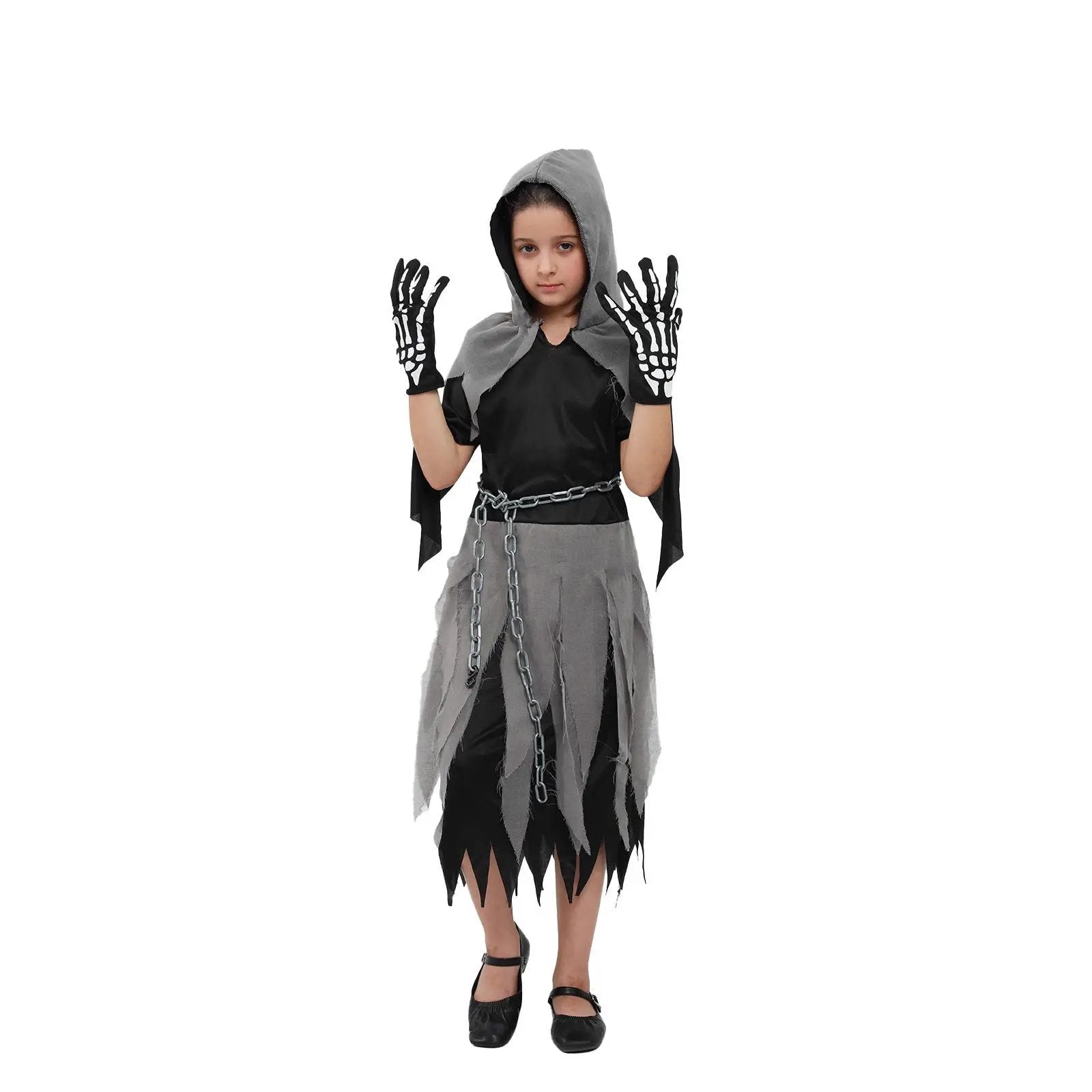 cos costume Children's Halloween outfit Horror Grim Reaper costume Scythe monster costume cosplay outfit Factory in stock by eprolo