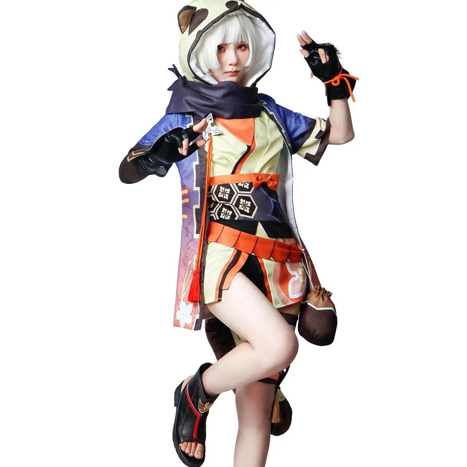 Genshin Impact COS Costume Luoli Women's Costume Naruto Morning Grapefruit Cosplay Game Animation anime Costume Women by eprolo