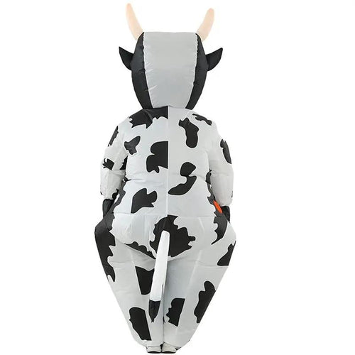 Cow inflatable costume makeup ball cosplay animal performance costume Halloween funny party COS cow costume by eprolo
