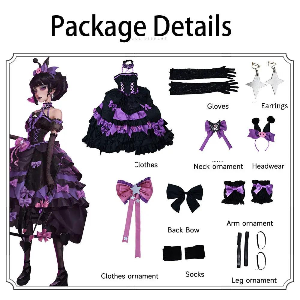 The fifth personality cos clothing Sanliou linkage red lady cosplay clothing anime animation clothing suit by eprolo