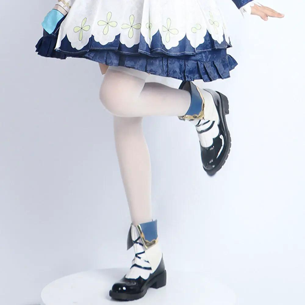 Genshin Impact cosplay animation clothing anime game Luoli girl Mond Barbara cos clothing matching shoes by eprolo