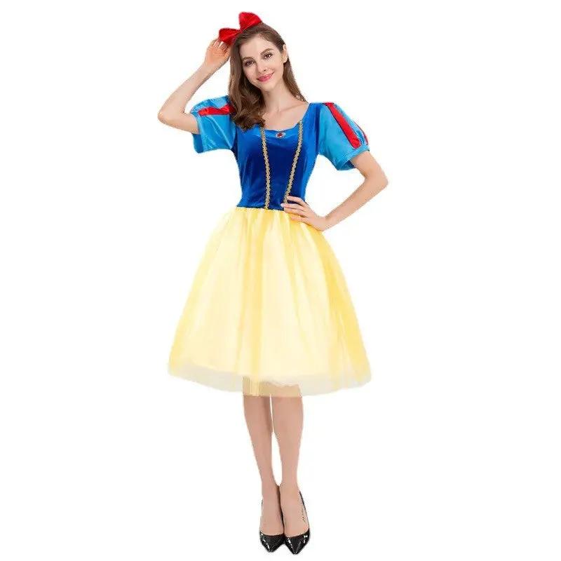 Halloween Annual Meeting Snow White Stage Art Performance Snow White COS Costume Gift Costume by eprolo