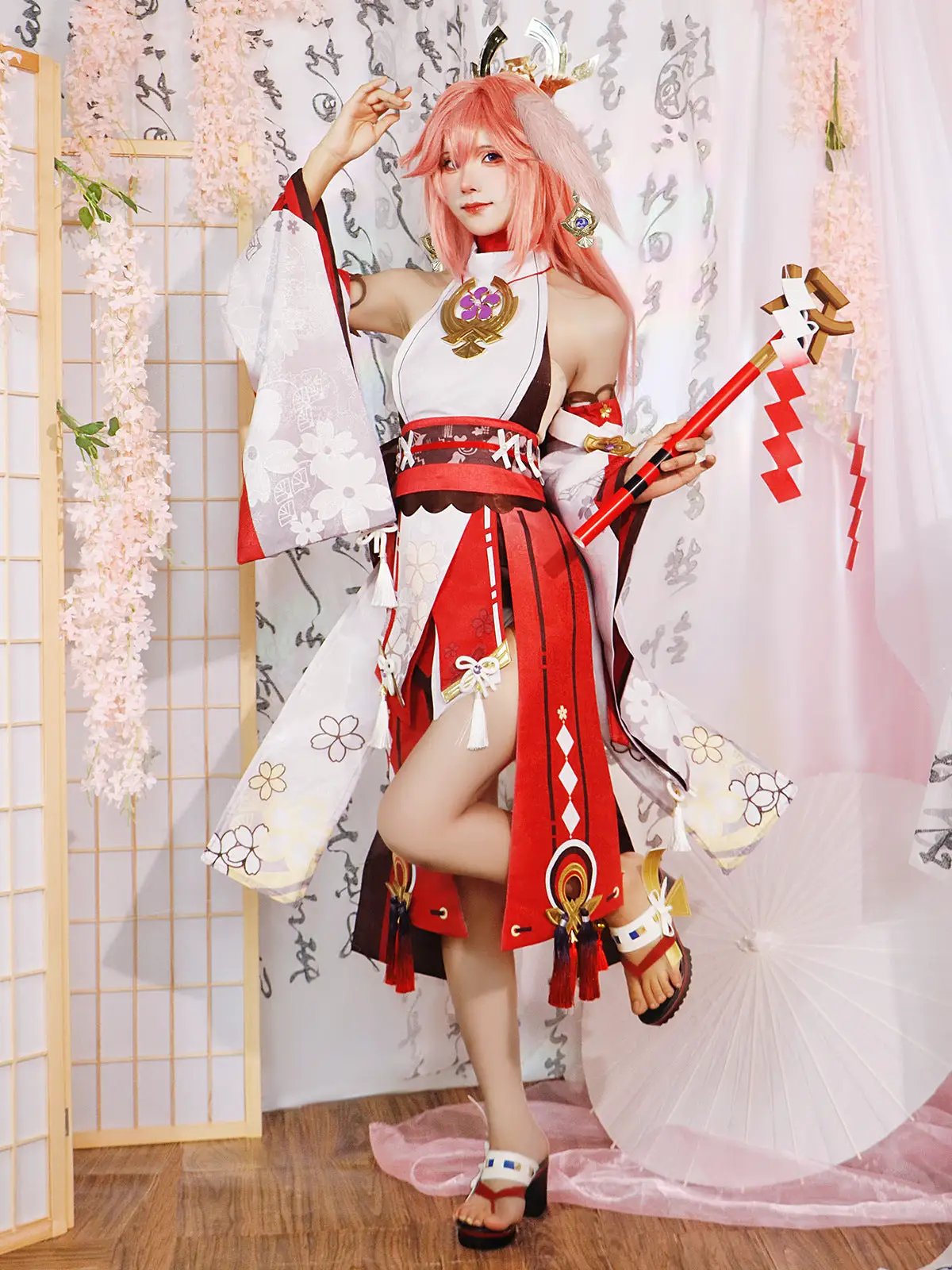 Genshin Impact Eight Gods Cosplay Costume Female Lightning General Eight Gods Anime COS server matching shoes by eprolo