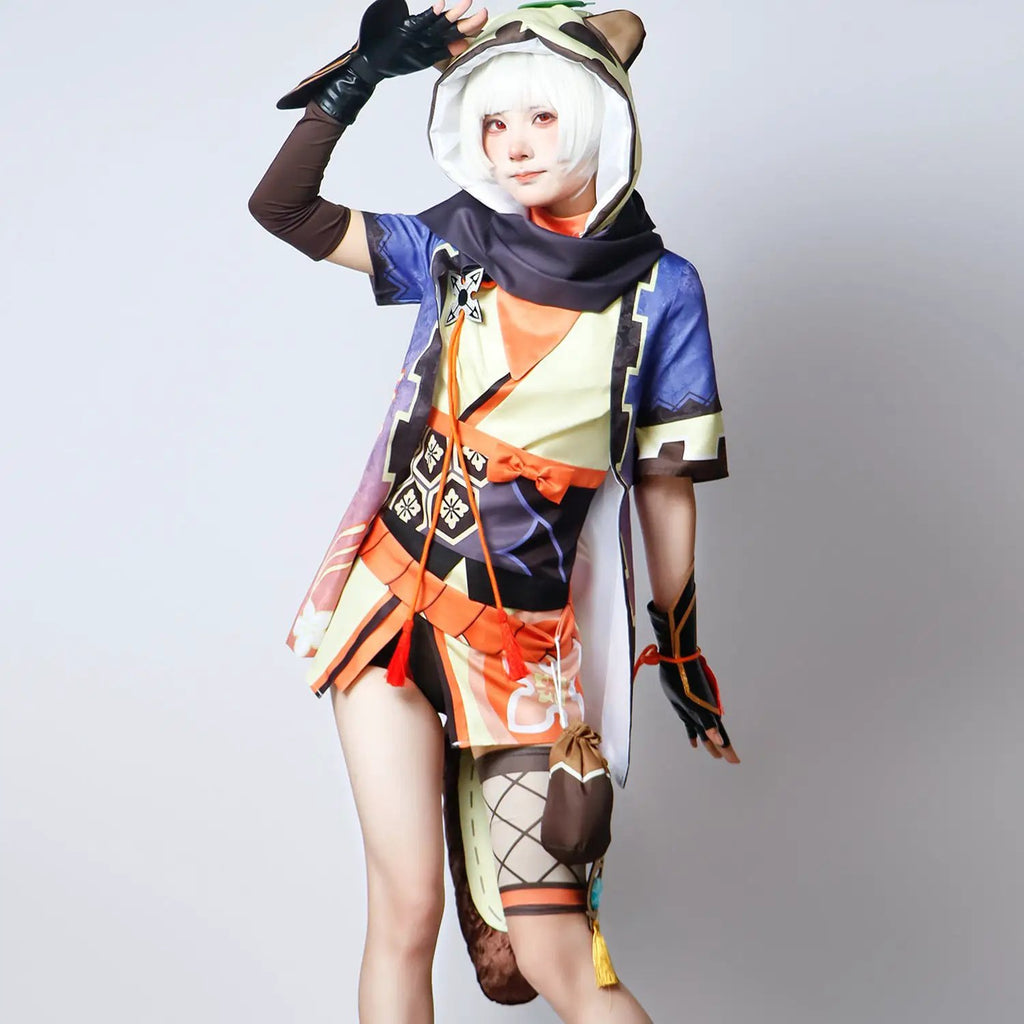 Genshin Impact COS Costume Luoli Women's Costume Naruto Morning Grapefruit Cosplay Game Animation anime Costume Women by eprolo