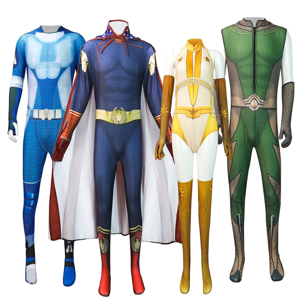 Black robed picket team cos suit motherland suit deep-sea one-piece suit playing cosplay by eprolo