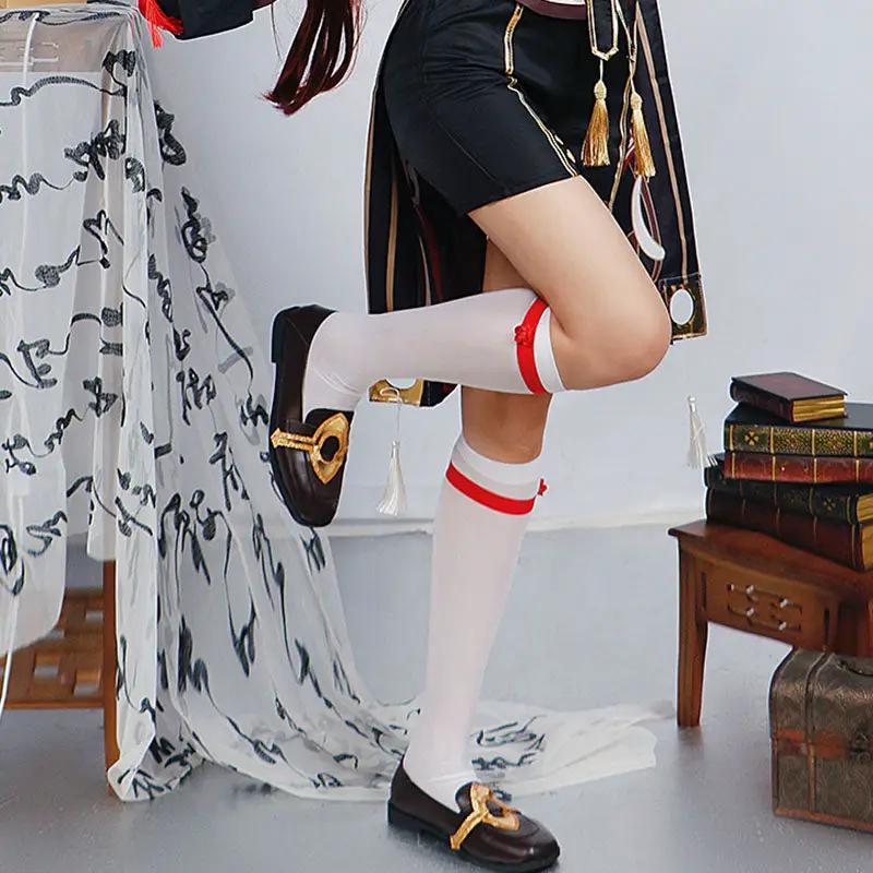 Genshin Impact cosplay women's anime game animation Luoli's death hall leader walnut cos clothes matching shoes by eprolo