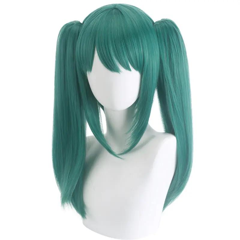 Hatsune Miku Vampire cos wig round head leather tiger clip double horsetail animation by eprolo