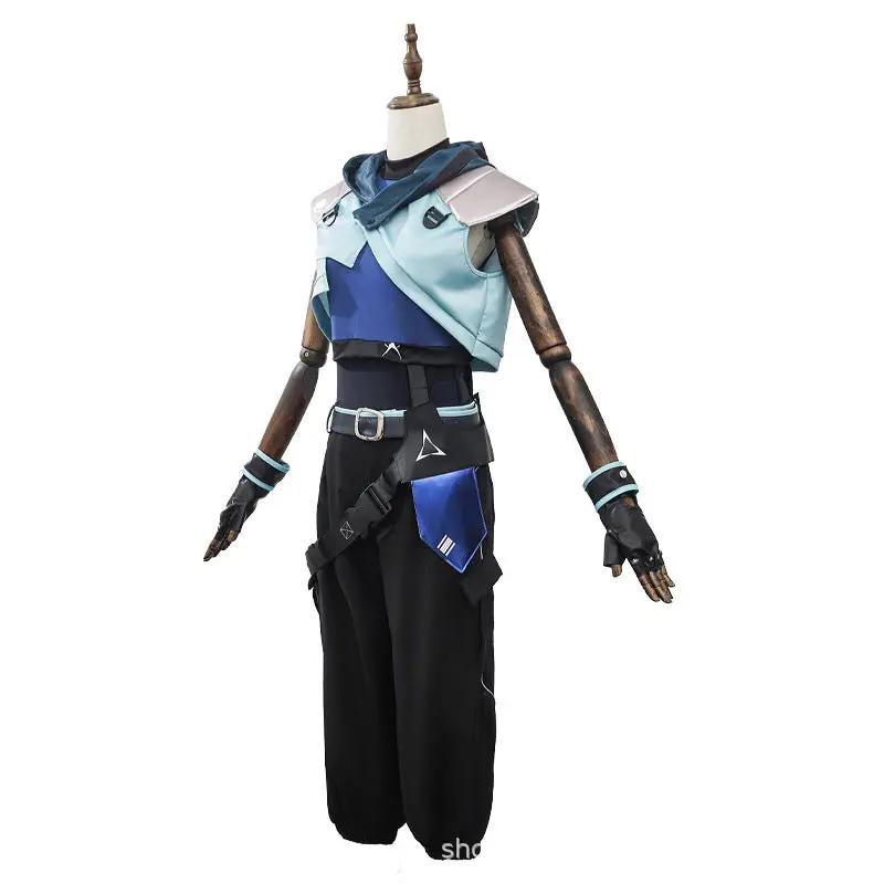 Valorant Valorant/Fearless Contract cos Jett Women's cos Game Clothing Full Set Jetwind by eprolo