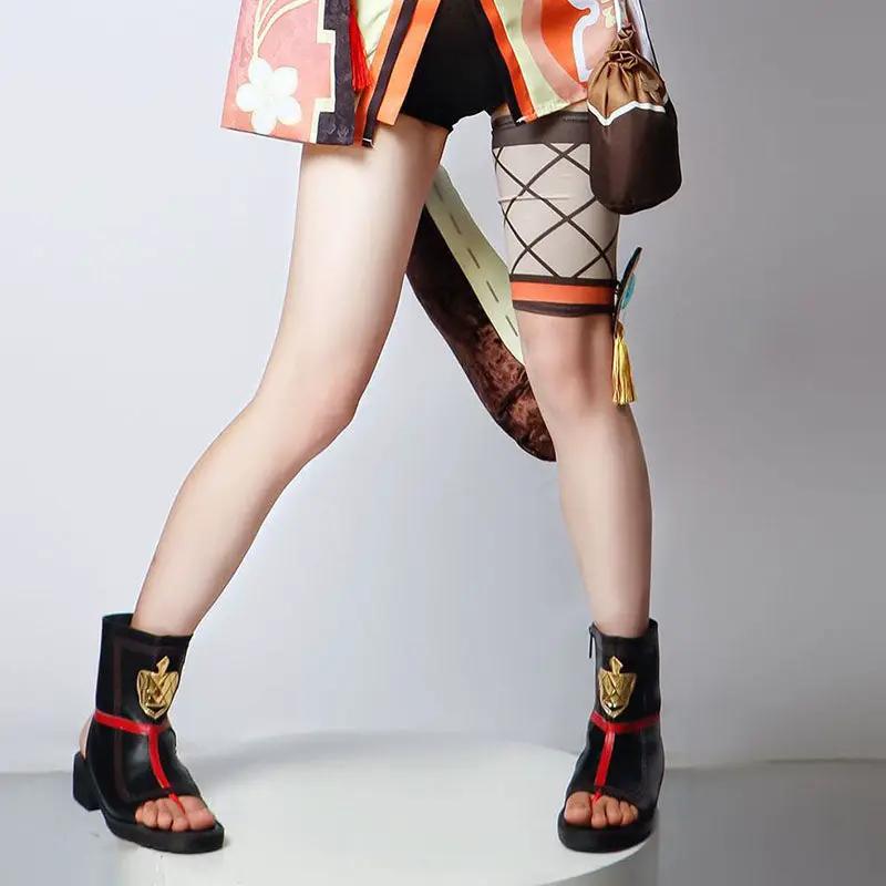 Genshin Impact COS clothes Luoli women's clothes Longlizhiraccoon dog early pomelo cosplay clothing matching shoes by eprolo