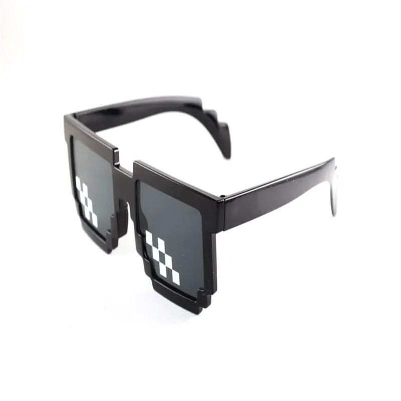 Arrival MineCrafted Sunglasses Kids cos play action Game Toys Minecrafter Square Glasses with EVA case gifts by eprolo