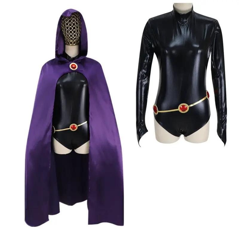 Sakura Iman cos anime animation cos Raven teenager Titan Raven Cosplay by eprolo