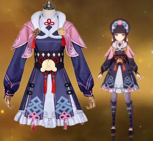 Game Original God Cos Clothing Yun Jin Cosplay Japanese Cute Lolita Skirt Female Suit by eprolo