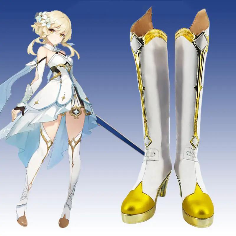 Traveler Ying cos clothes Genshin Impact shoes by eprolo
