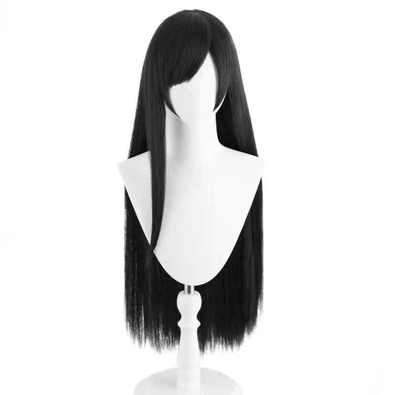 Tifa cos wig Final Fantasy 7 remake Tifa cos wig black simulation scalp cosplay fake hair game by eprolo