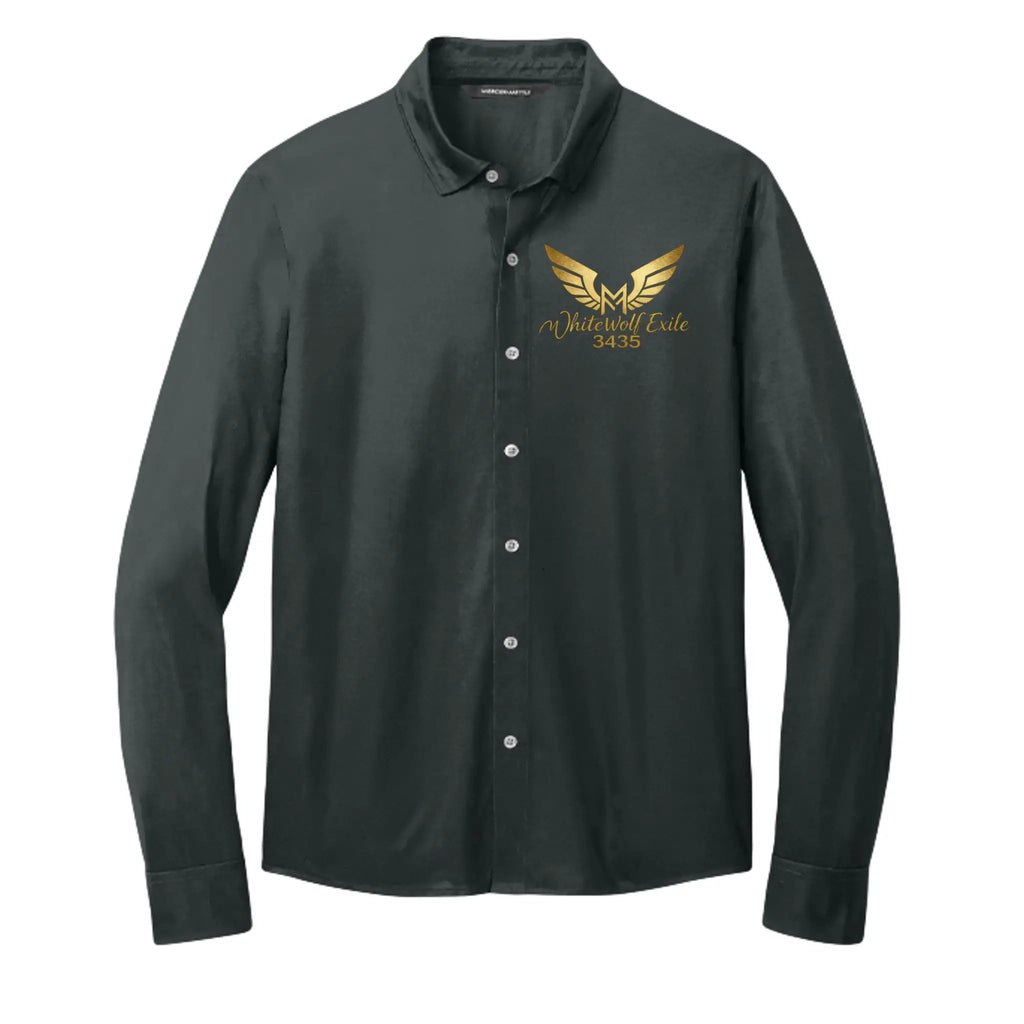 Golden Logo Wolf Hologram by The Wolf's Den