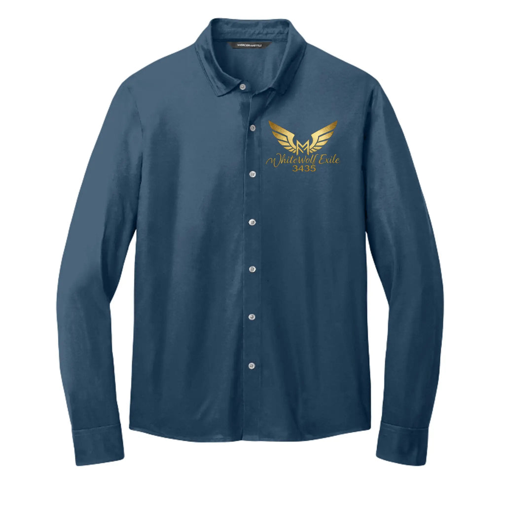 Golden Logo Wolf Hologram by The Wolf's Den